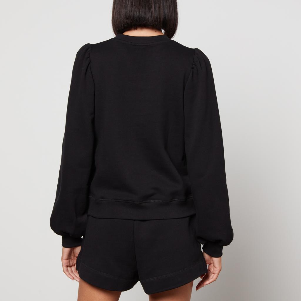 Ganni Women's Software Isoli Sweatshirt - Black商品第2张图片规格展示