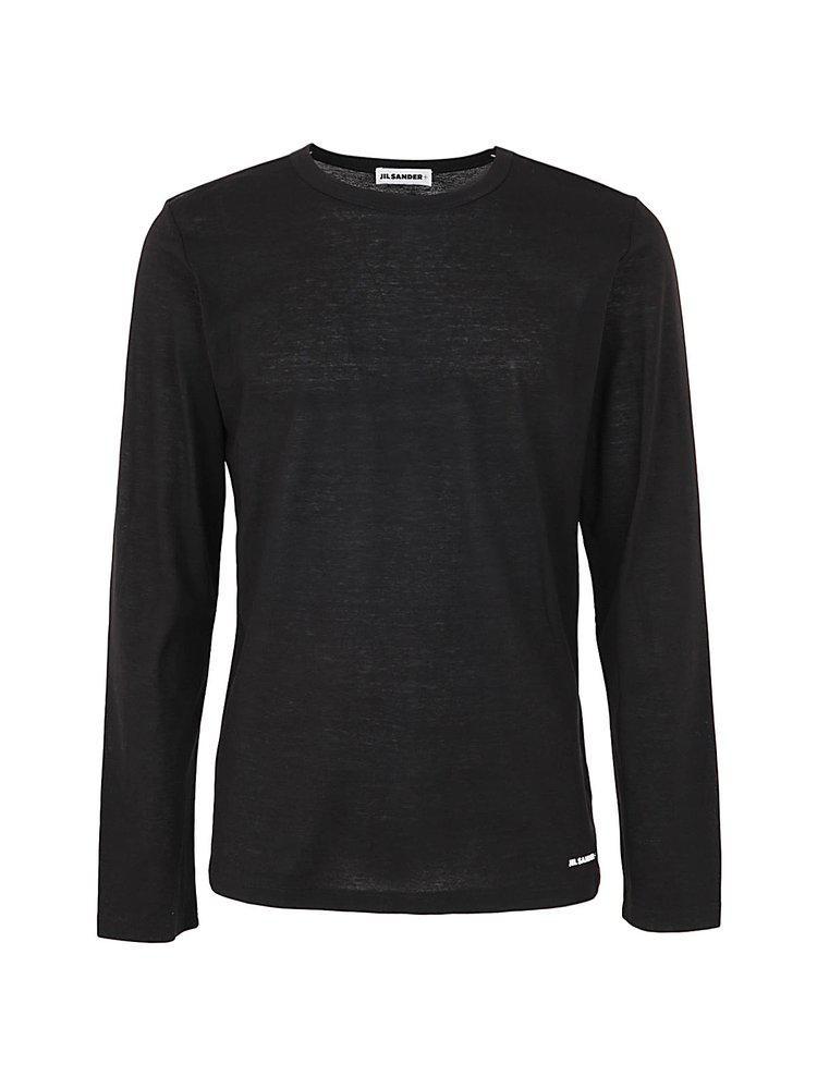 商品Jil Sander|Jil Sander+ Crewneck Long-Sleeved T-Shirt,价格¥1085-¥1317,第1张图片