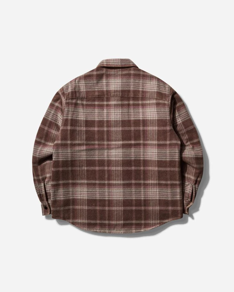 商品STUSSY|Heavy Washed Plaid Shirt Brown,价格¥1322,第2张图片详细描述