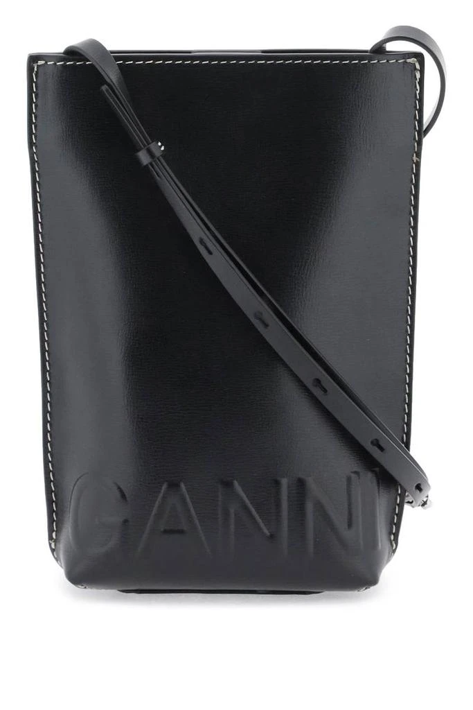 商品Ganni|Ganni leather crossbody bag,价格¥1117,第1张图片