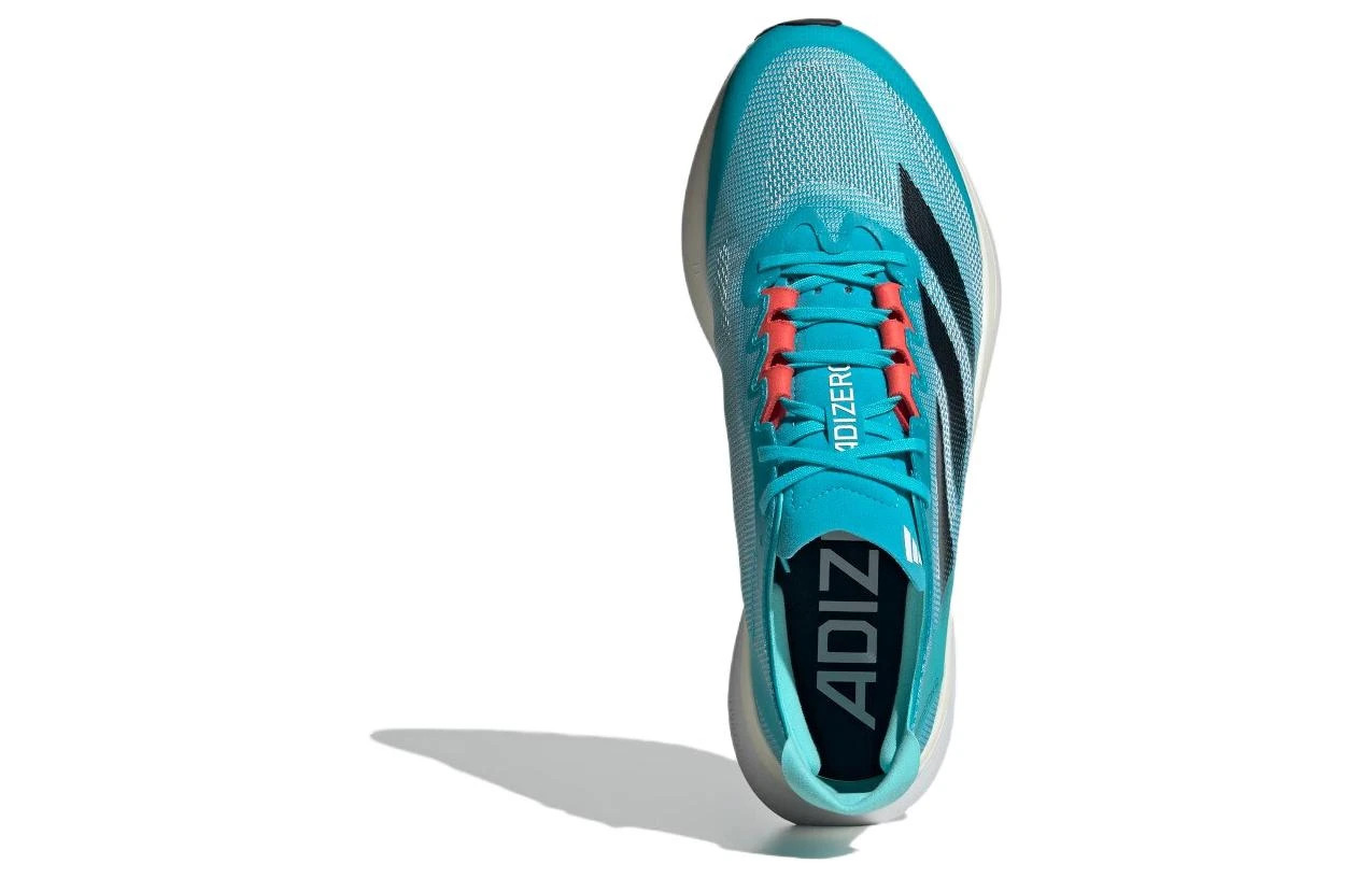 商品[国内直发] Adidas|adidas Adizero Boston 12 舒适 PU织物合成革 低帮 碳板跑步鞋 男女同款 蓝色,价格¥1206,第5张图片详细描述