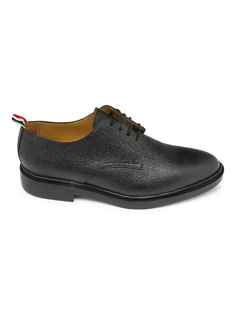 商品Thom Browne|Pebbled Leather Derby Shoes,价格¥5171,第1张图片