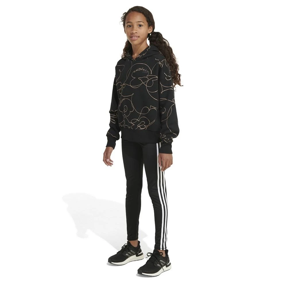 Big Girls Long Sleeve Printed Script Pullover Hoodie 商品