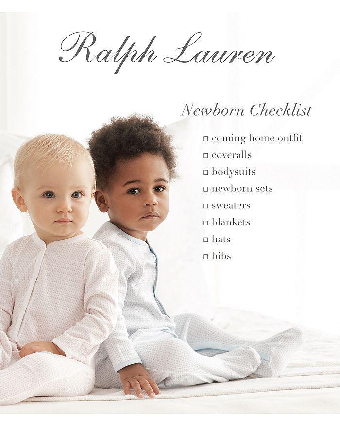 商品Ralph Lauren|Girls' Ruffled & Embroidered Polo Dress with Bloomers - Baby,价格¥364,第5张图片详细描述