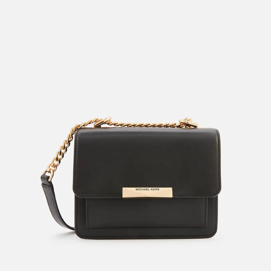 商品Michael Kors|MICHAEL Michael Kors Women's Jade Gusset Cross Body Bag - Black,价格¥1297,第1张图片