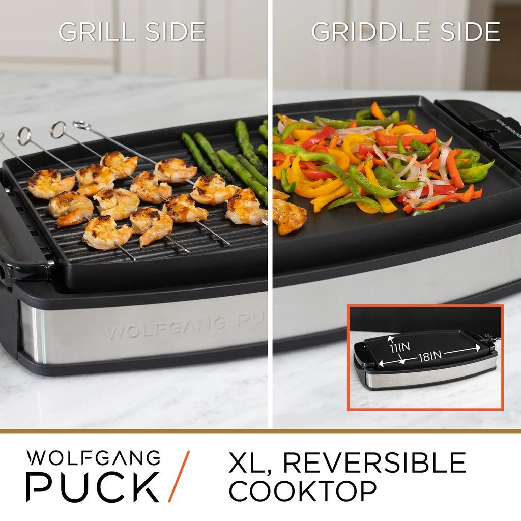 商品Wolfgang Puck|XL Reversible Grill Griddle,价格¥787,第2张图片详细描述