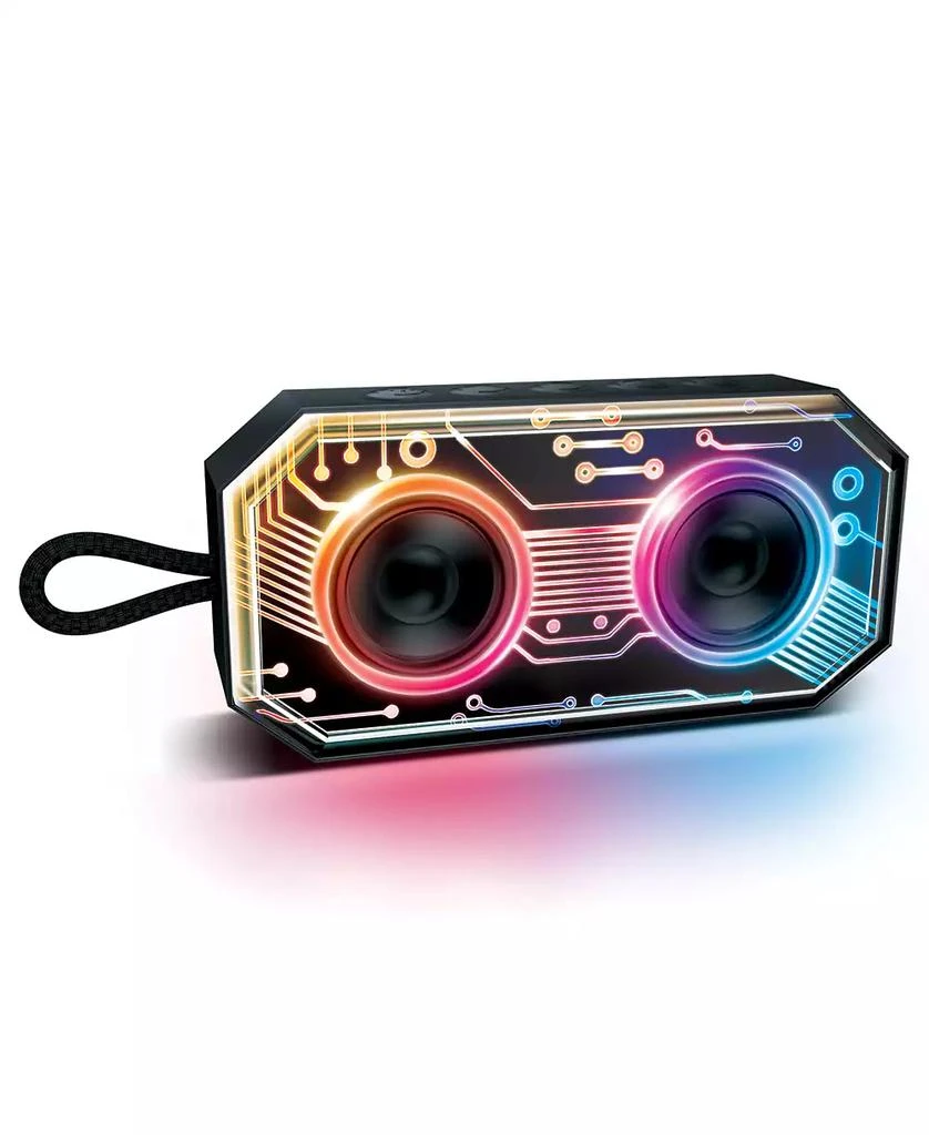 商品Brookstone|Cyber Sync Wireless LED Portable Speaker,价格¥105,第1张图片