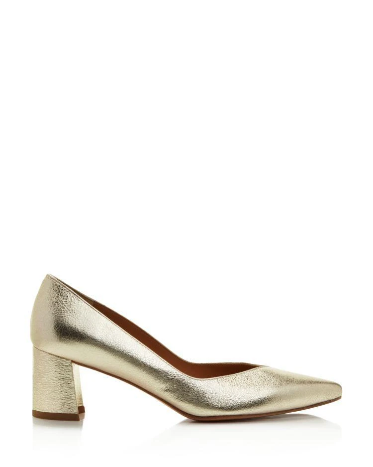 商品Stuart Weitzman|Women's Everyday Metallic Pointed Toe Pumps,价格¥1182,第2张图片详细描述