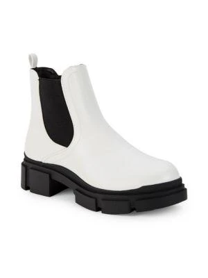 商品Nine West|Abra Faux Leather Chelsea Boots,价格¥300,第2张图片详细描述