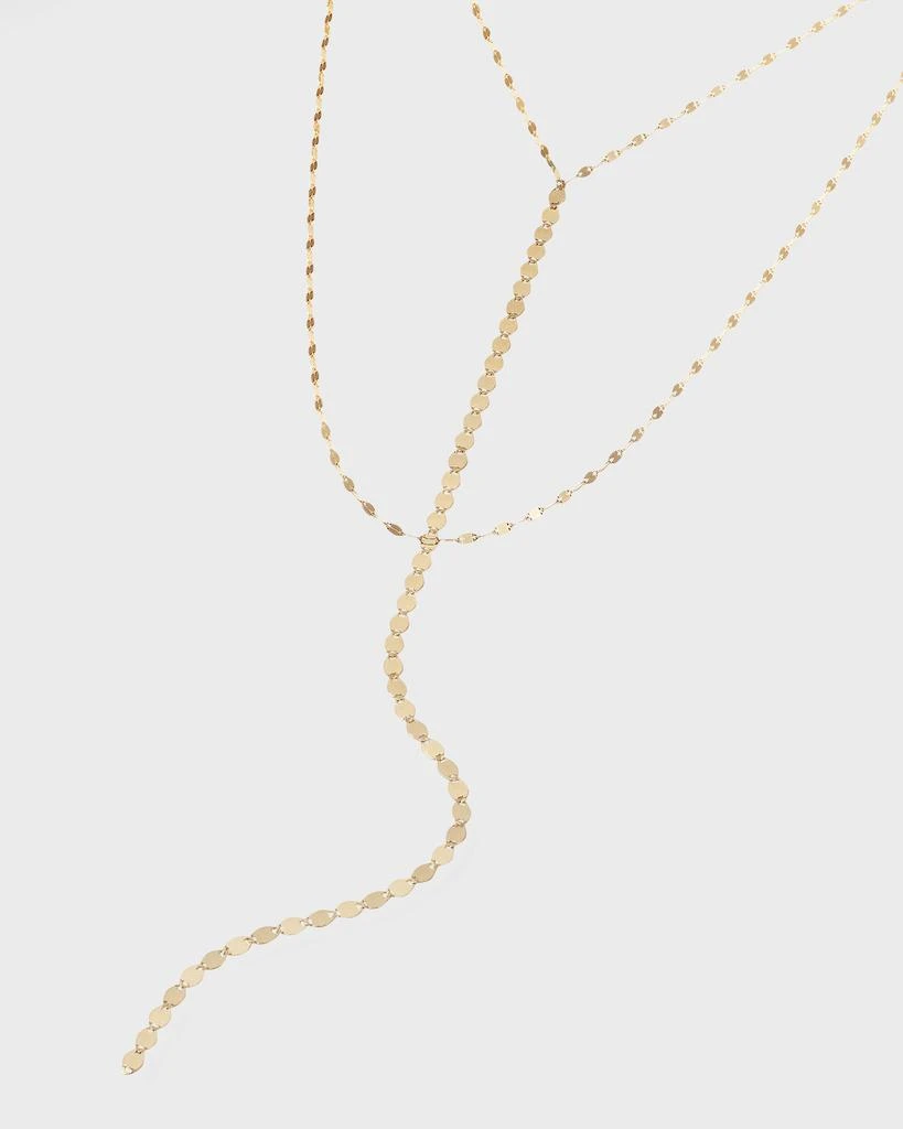 商品LANA|Nude Blake Chain Drop Necklace,价格¥7613,第4张图片详细描述