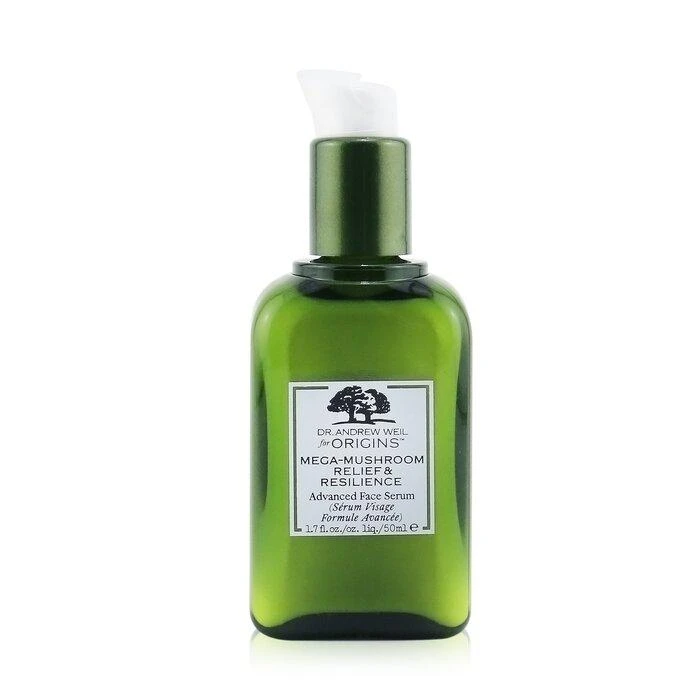 商品Origins|悦木之源  韦博士灵芝焕能好底子精华素 Dr. Andrew Mega-Mushroom Skin Relief & Resilience Advanced Face Serum 50ml/1.7oz,价格¥934,第1张图片