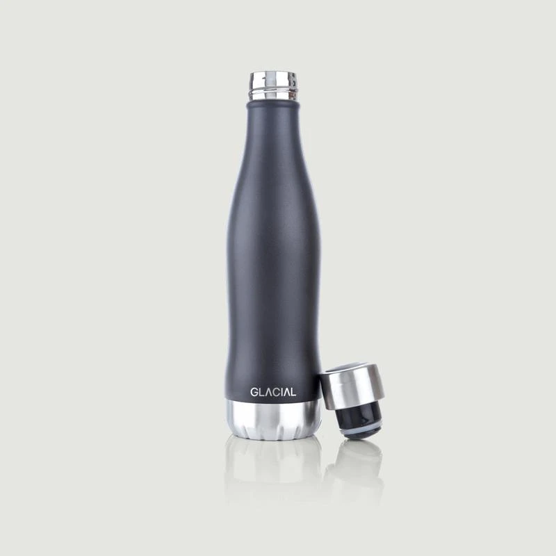商品Glacial|Matte Black stainless steel bottle Black GLACIAL,价格¥170,第1张图片
