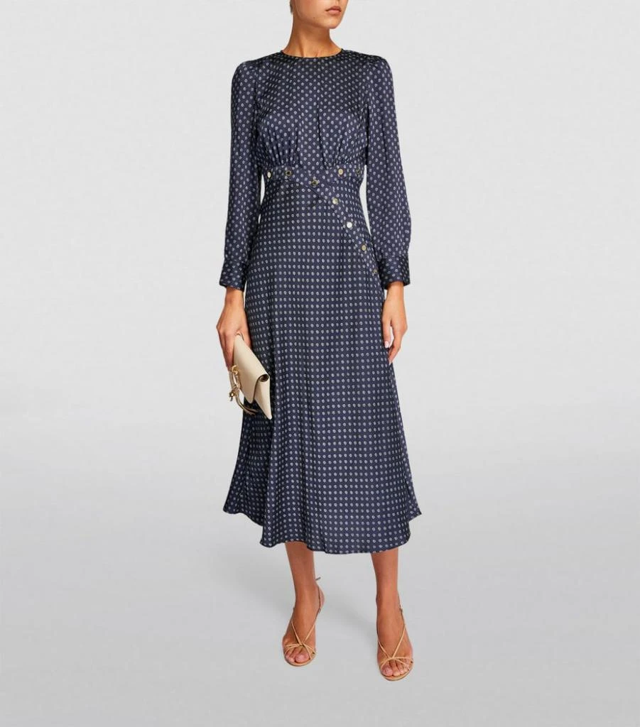 商品Sandro|Polka Dot Midi Dress,价格¥1968,第2张图片详细描述