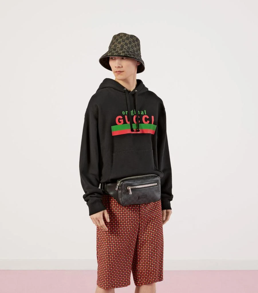 商品Gucci|Leather GG Supreme Belt Bag,价格¥5550,第3张图片详细描述