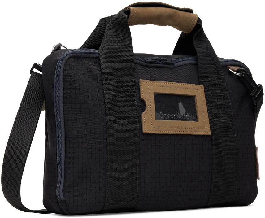 商品Acne Studios|Black Nylon Messenger Bag,价格¥1580,第2张图片详细描述