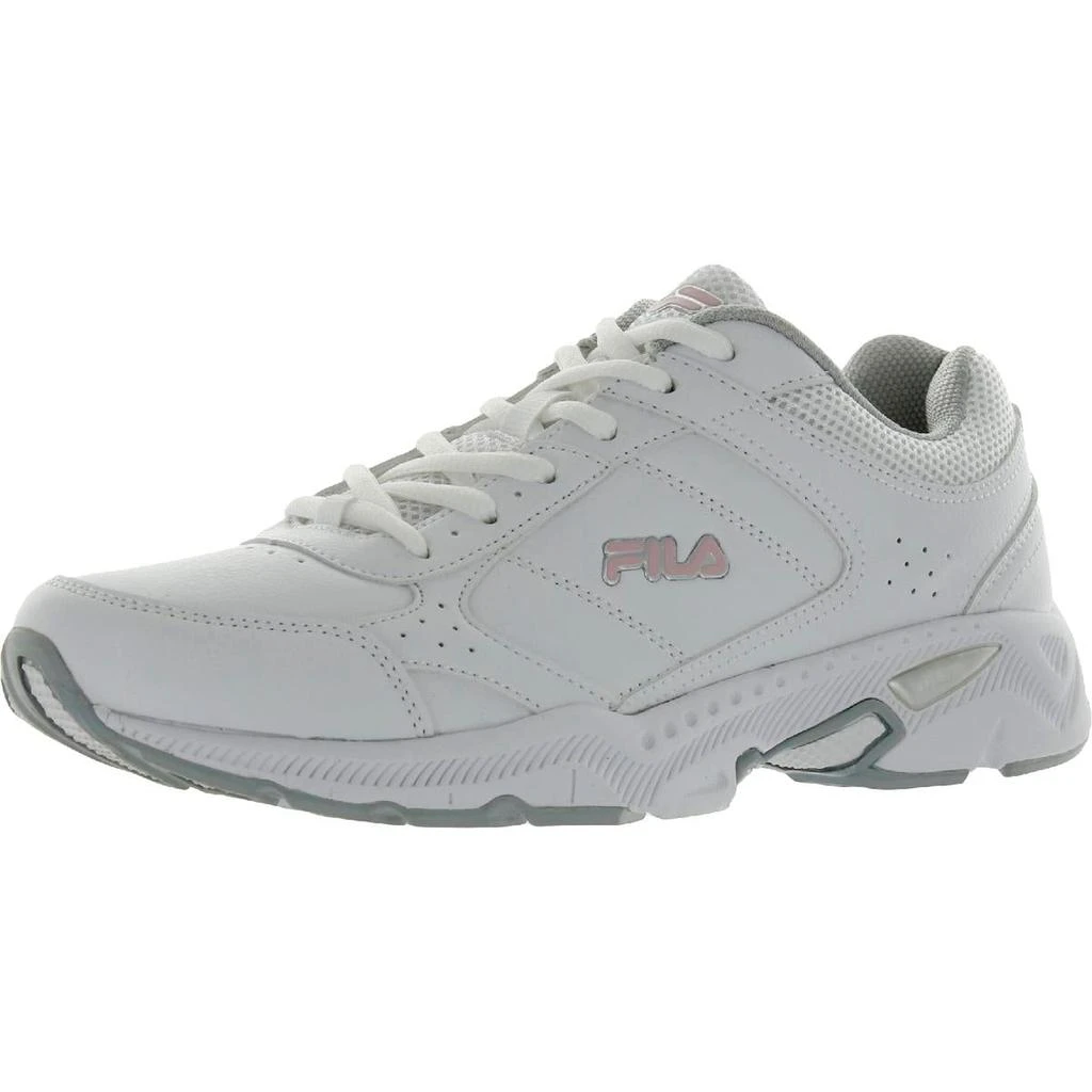 商品Fila|Fila Womens Memory Valant 5 Faux Leather Fitness Trainers,价格¥209,第1张图片