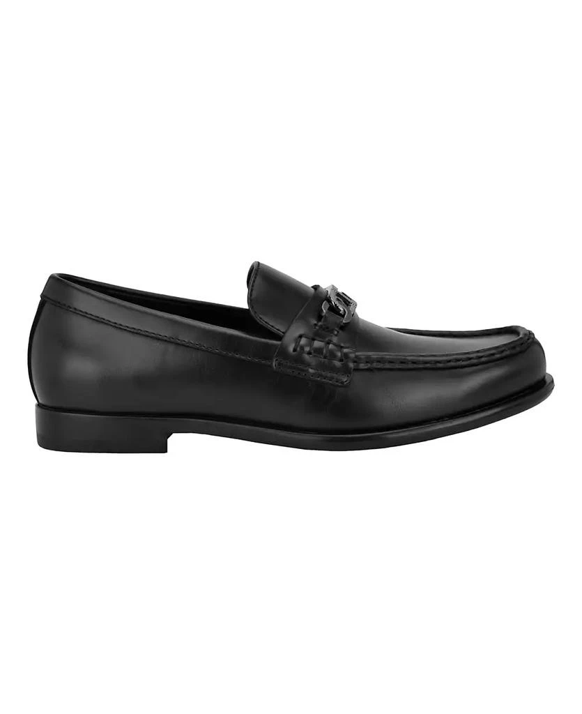 商品GUESS|Men's Colorez Branded Moc Toe Slip On Loafers,价格¥376,第5张图片详细描述