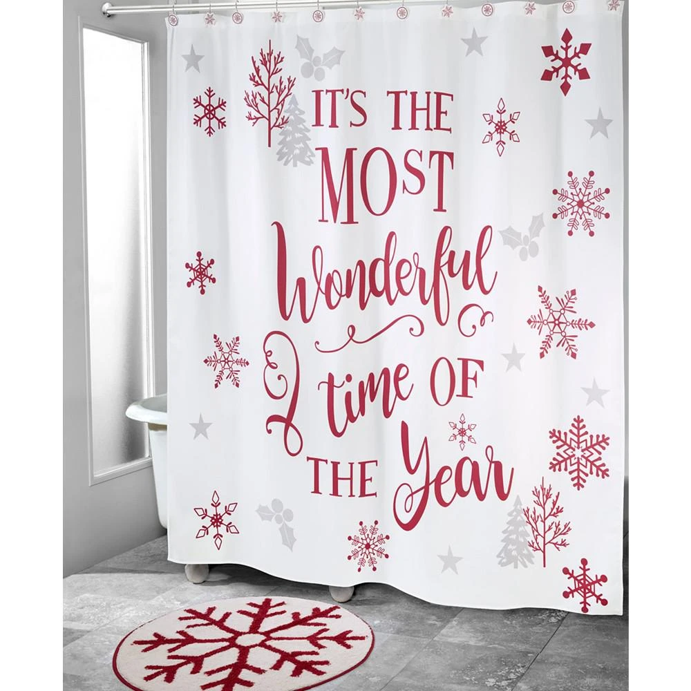 商品Avanti|Sparkle Shower Curtain,价格¥281,第2张图片详细描述