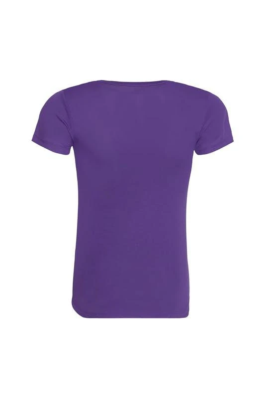 商品Awdis|Just Cool Womens/Ladies Sports Plain T-Shirt (Purple),价格¥101,第2张图片详细描述