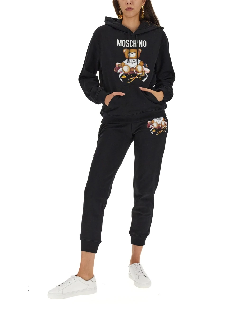 商品【商品预售7天】 Moschino|Moschino 女士休闲套装 033755281555 黑色,价格¥2375,第3张图片详细描述