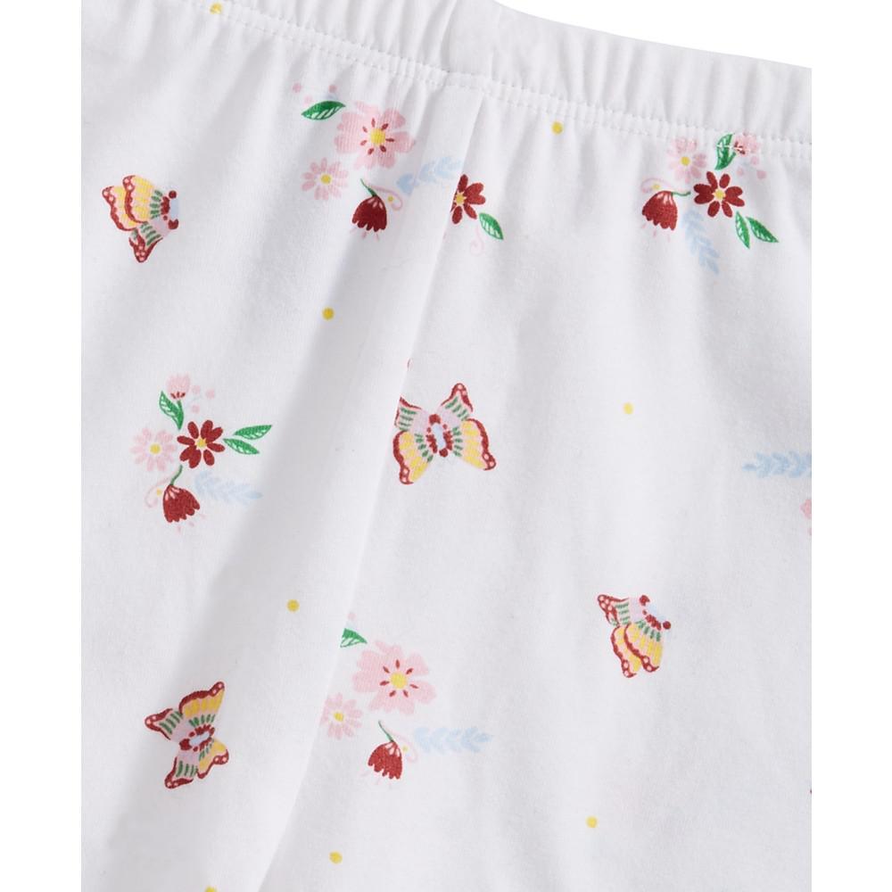 商品First Impressions|Baby Girls Floral-Print Leggings, Created for Macy's,价格¥29,第5张图片详细描述