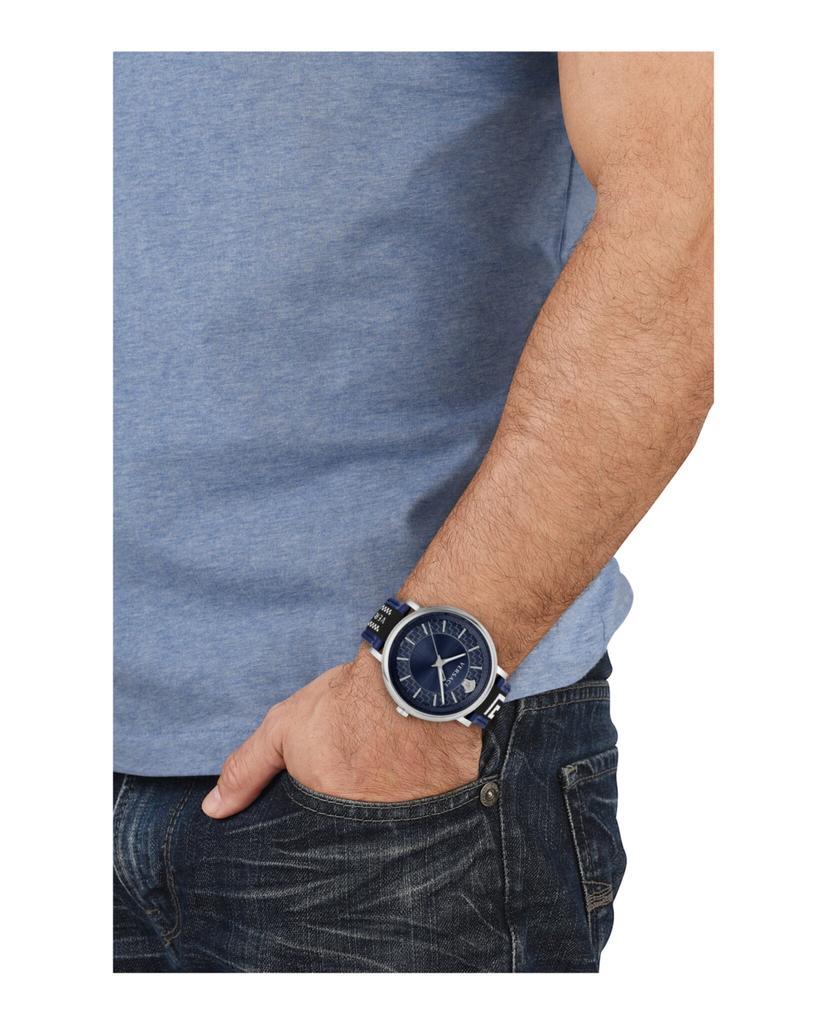 商品Versace|V-Circle Strap Watch,价格¥1889,第6张图片详细描述