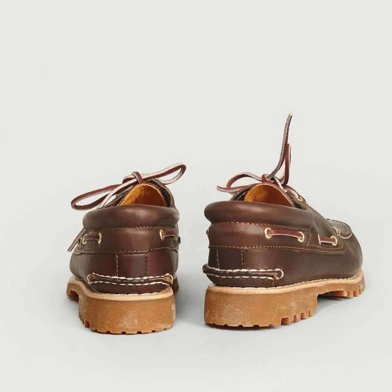 商品Timberland|Boat shoes Authentics 3 Eye Classic Lug Brown Timberland,价格¥1095,第5张图片详细描述