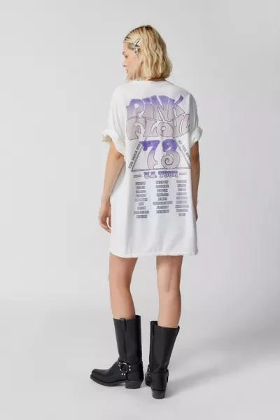 Pink Floyd Tour Poster Oversized T-Shirt Dress 商品