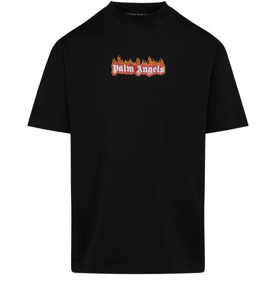 商品Palm Angels|Burning 带标识T恤,价格¥3216,第1张图片