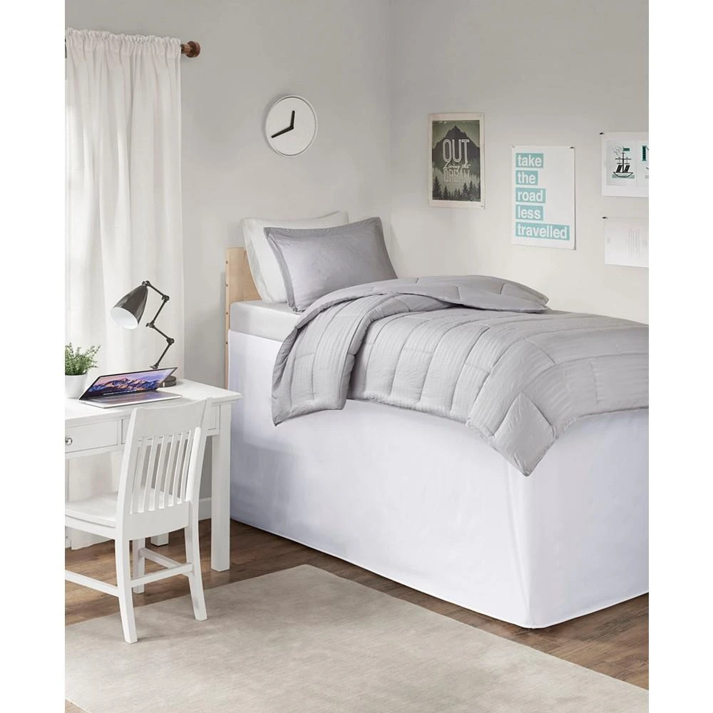 商品Intelligent Design|CLOSEOUT! Extended Dorm 36" Drop Bedskirt,价格¥223,第1张图片