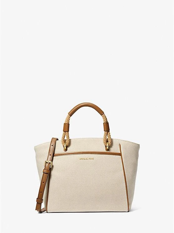 商品Michael Kors|Talia Small Cotton Canvas Tote Bag,价格¥727,第1张图片