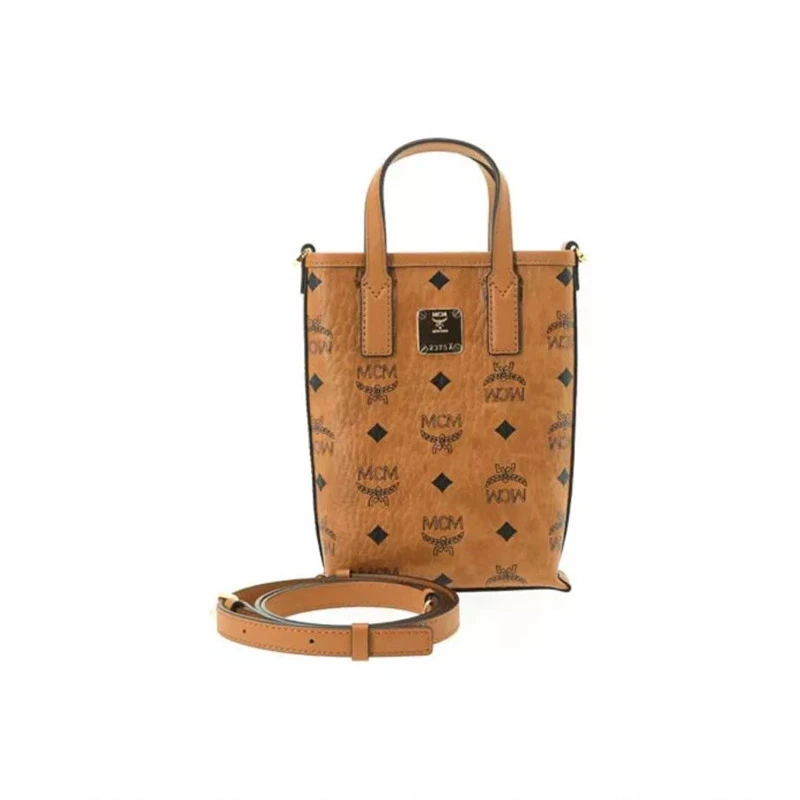 商品[国内直发] MCM|MCM ESSENTIAL VISETOS 托特薯条包 迷你手提单肩包,价格¥2690,第1张图片