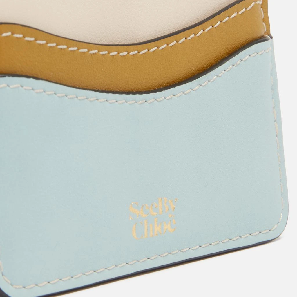 商品See by Chloé|See By Chloé Multicoloured Leather Cardholder,价格¥452,第3张图片详细描述