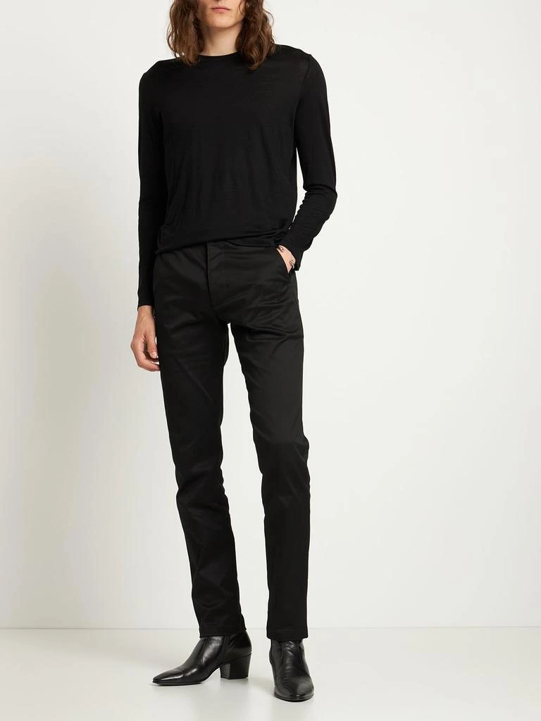 商品Yves Saint Laurent|Cotton Blend Chino Pants,价格¥4057,第1张图片