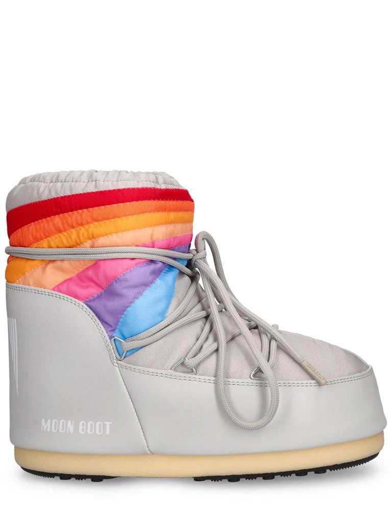 商品Moon Boot|Low Rainbow Icon Nylon Boots,价格¥1207,第1张图片