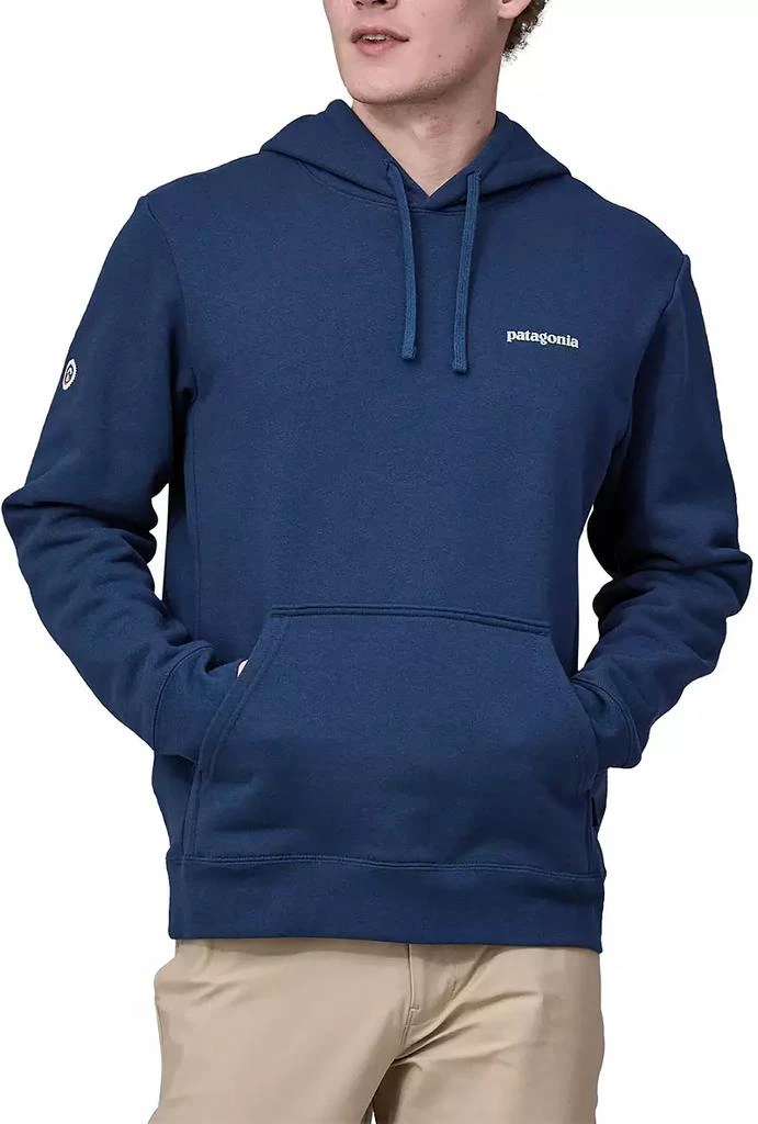 商品Patagonia|巴塔哥尼亚 男款Fitz Roy抓绒保暖连帽卫衣,价格¥279,第1张图片