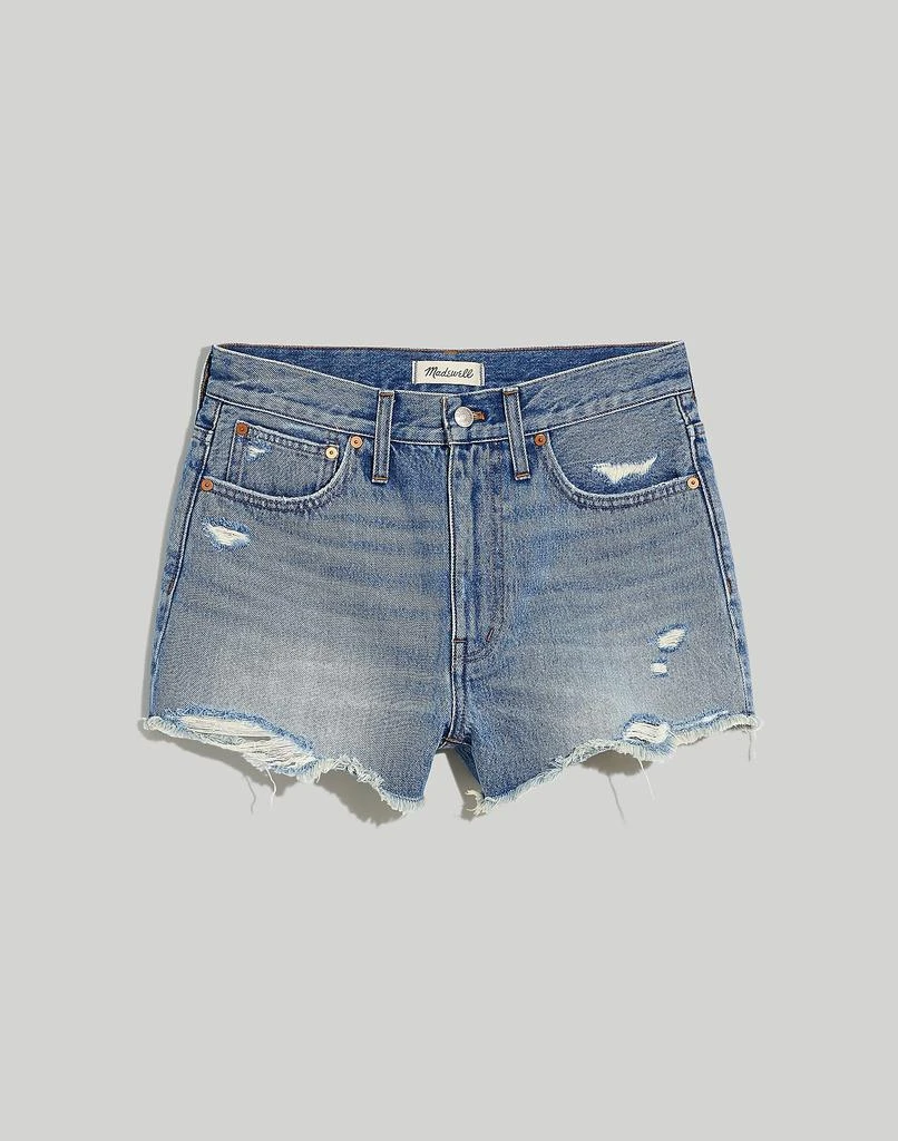 商品Madewell|Relaxed Denim Shorts in Renfield Wash: Destructed Edition,价格¥160,第5张图片详细描述