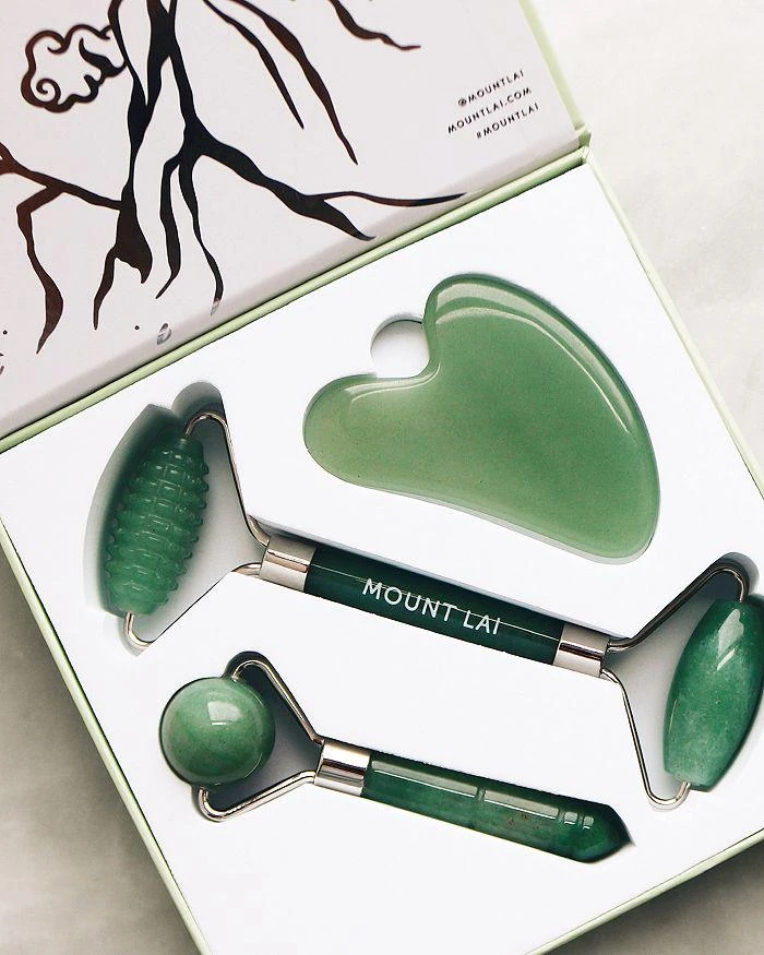 商品Mount Lai|The Jade Trio Balancing Facial Set ($102 value),价格¥583,第5张图片详细描述