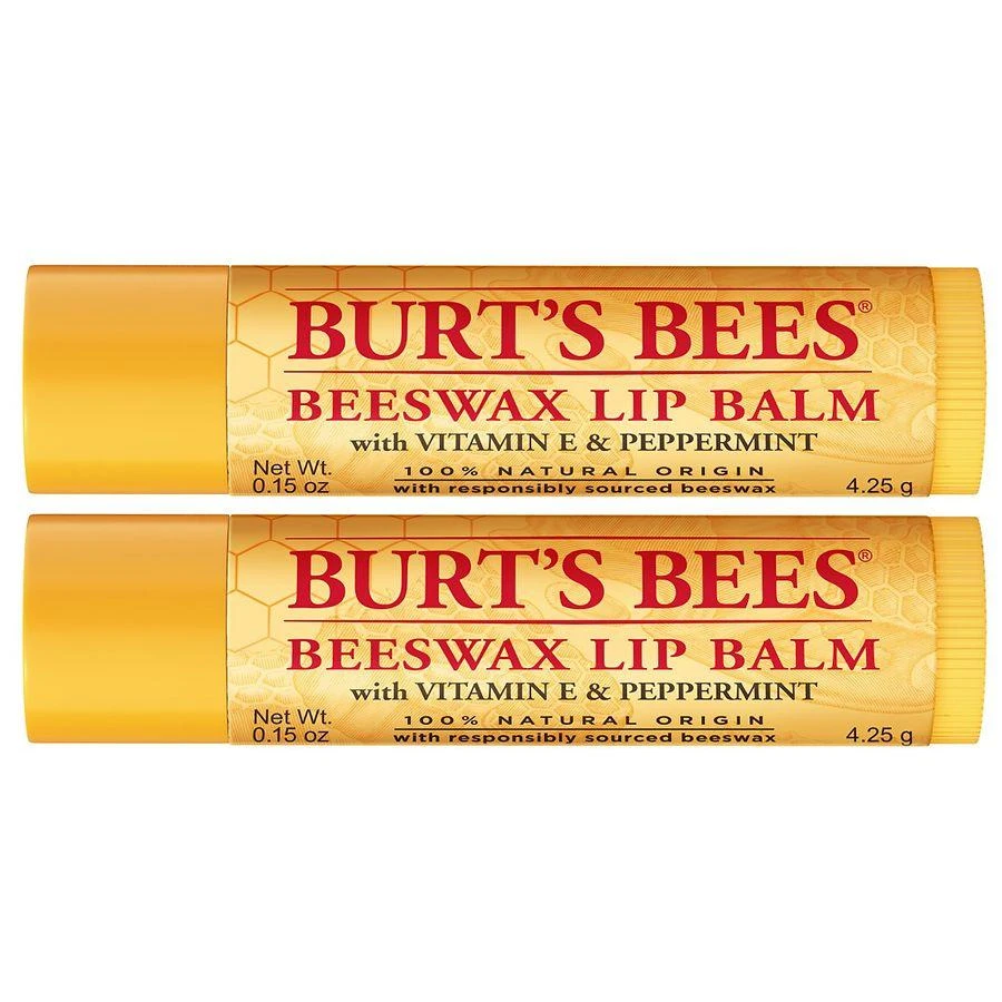 Burt's Bees 100% Natural Origin Moisturizing Lip Balm Original 8