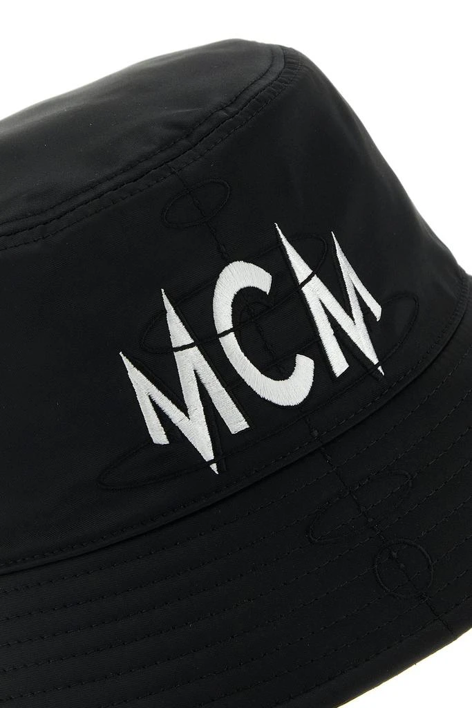 商品MCM|Black nylon bucket hat,价格¥2729,第3张图片详细描述