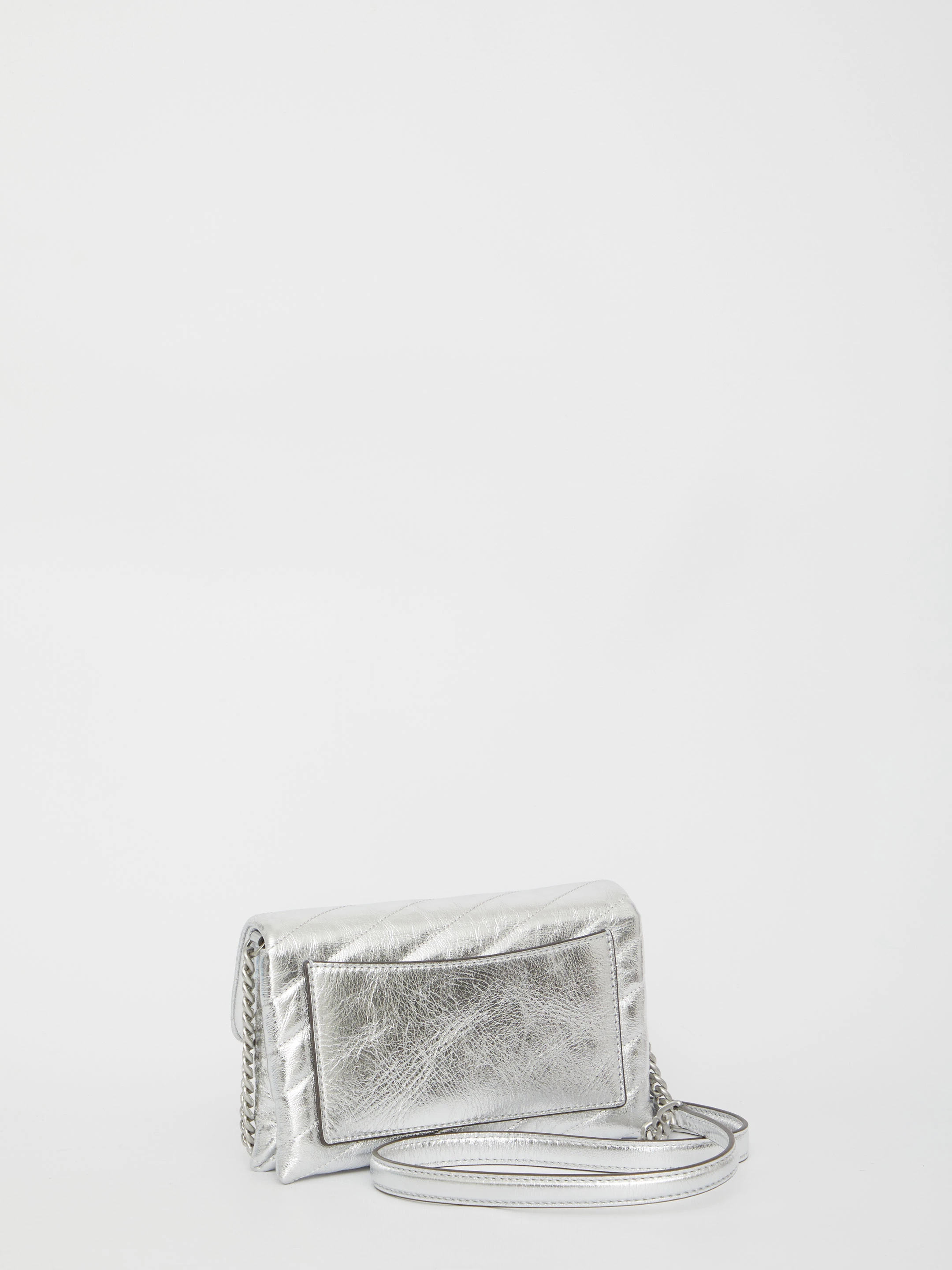 商品【商品预售7天】 Tory Burch|Tory Burch 女士单肩包 142810040 银色,价格¥2687,第3张图片详细描述