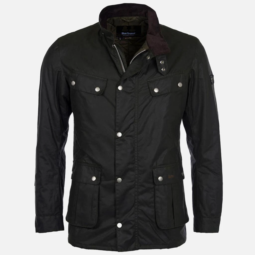 商品Barbour|Barbour International Tourer Duke Wax Cotton Jacket,价格¥2569,第5张图片详细描述