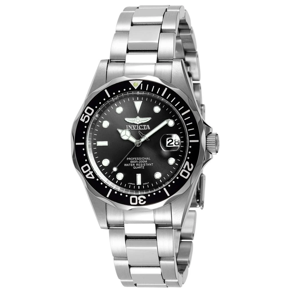 商品Invicta|Invicta Men's 8932 Pro Diver Collection Silver-Tone Watch,价格¥474,第1张图片