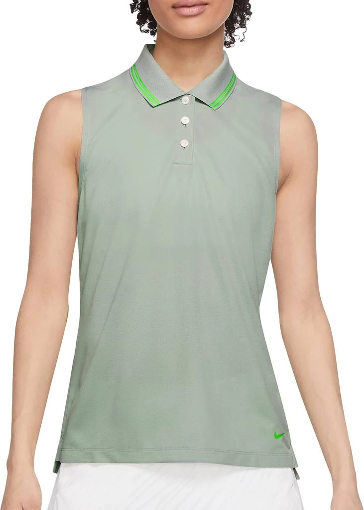 商品NIKE|Nike Women's Dri-FIT Victory Sleeveless Golf Polo,价格¥188-¥196,第1张图片