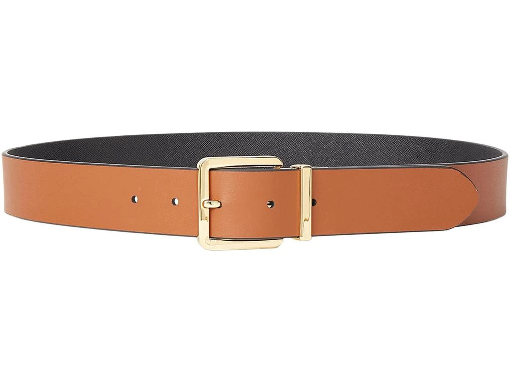 商品Ralph Lauren|Logo-Tip Pebbled Leather Belt,价格¥276,第3张图片详细描述