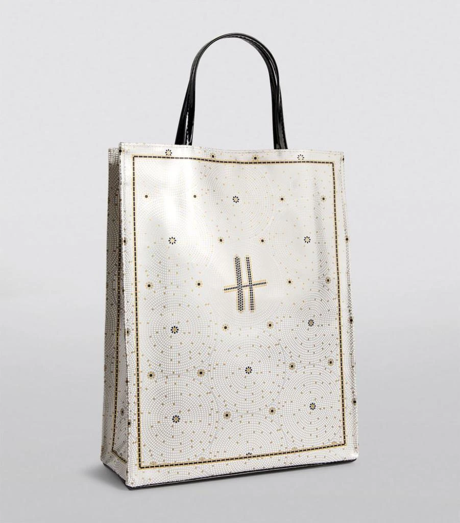商品Harrods|Medium Mosaic Floor Shopper Bag,价格¥325,第3张图片详细描述