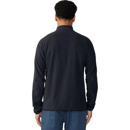 商品Mountain Hardwear|Microchill 1/4-Zip Pullover - Men's,价格¥530,第2张图片详细描述