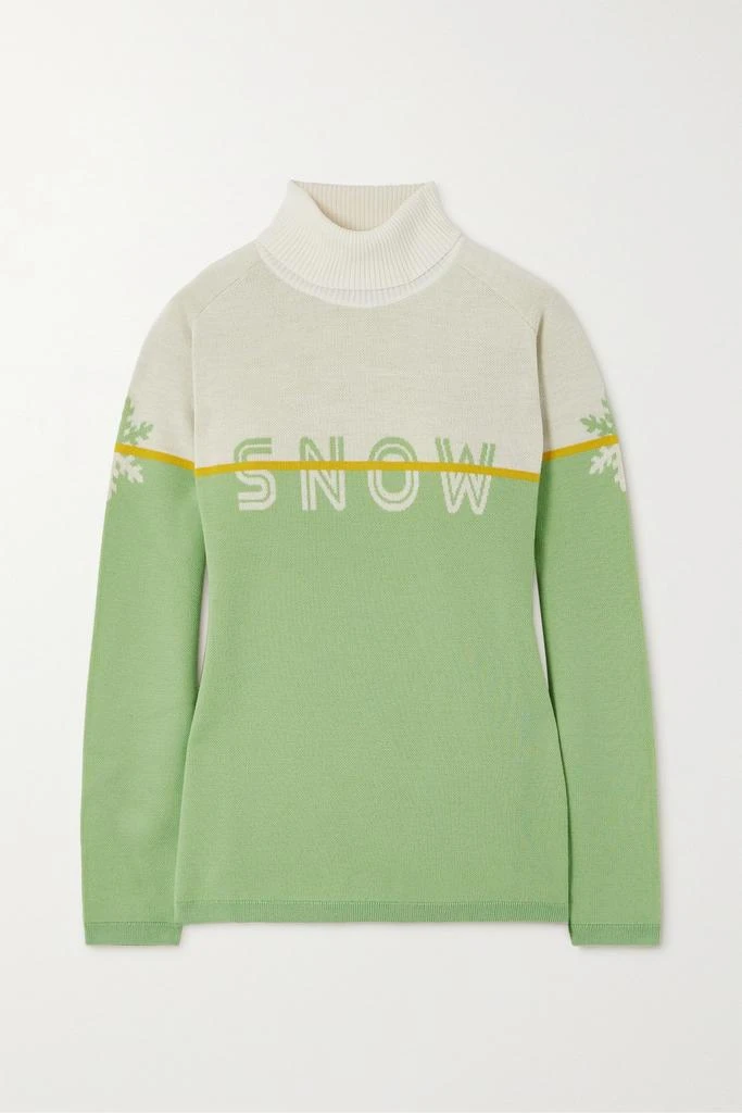 商品FALKE Ergonomic Sport System|Damen 嵌花针织高领毛衣,价格¥1761,第1张图片