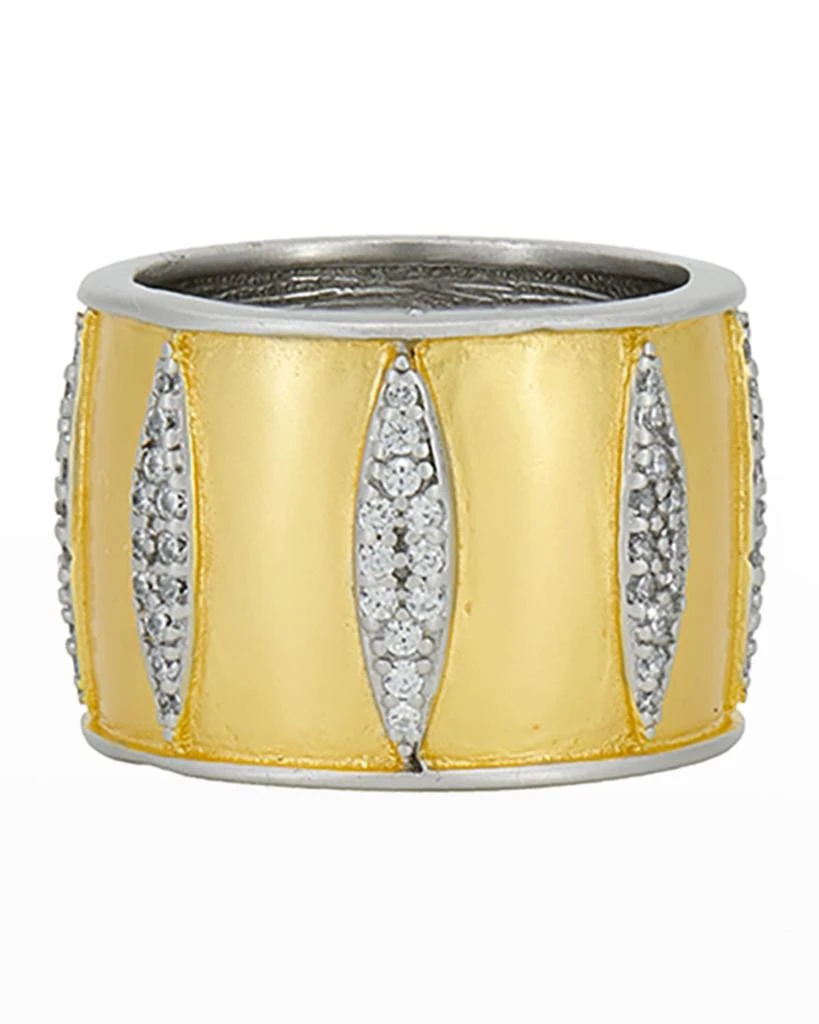 商品FREIDA ROTHMAN|Wrapped in Petals Cigar Band Ring,价格¥1393,第1张图片