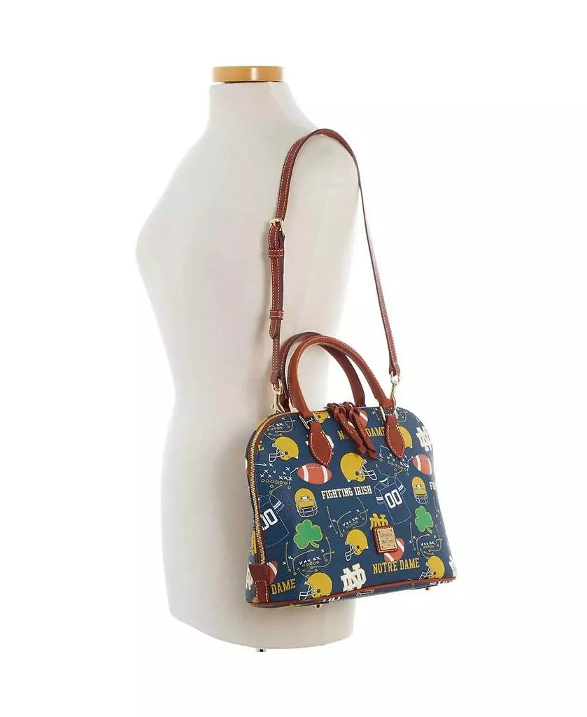 商品Dooney & Bourke|Notre Dame Fighting Irish Game Day Zip Satchel,价格¥1712,第4张图片详细描述
